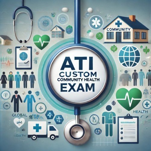 ATI CUSTOM COMMUNITY HEALTH EXAM -83 QUESTIONS