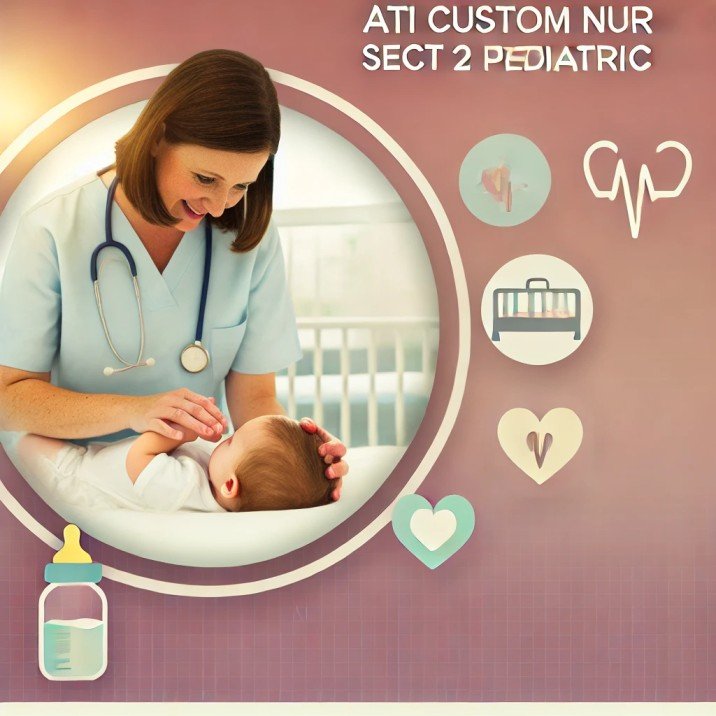 ATI CUSTOM NUR 223G SECT 2 PEDIATRICS -50 Questions